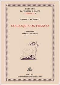 Colloqui con Franco - Piero Calamandrei - copertina