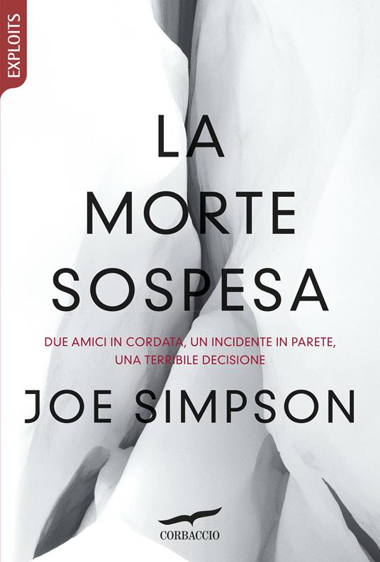 La morte sospesa - Joe Simpson - copertina