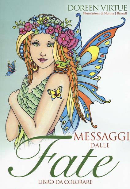 Messaggi dalle fate. Libro da colorare - Doreen Virtue - copertina