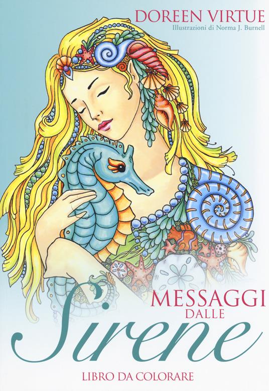 Messaggi dalle sirene. Libro da colorare - Doreen Virtue - copertina