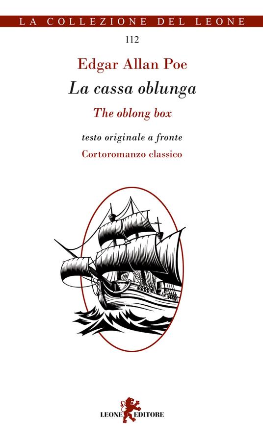 La cassa oblunga-The Oblong Box. Ediz. bilingue - Edgar Allan Poe - copertina