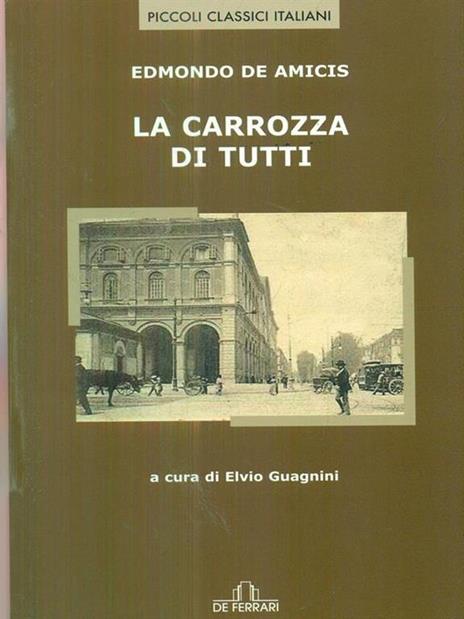 La carrozza di tutti - Edmondo De Amicis - copertina