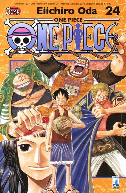 One piece. New edition. Vol. 24 - Eiichiro Oda - copertina