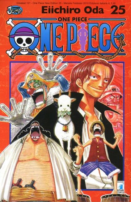 One piece. New edition. Vol. 25 - Eiichiro Oda - copertina