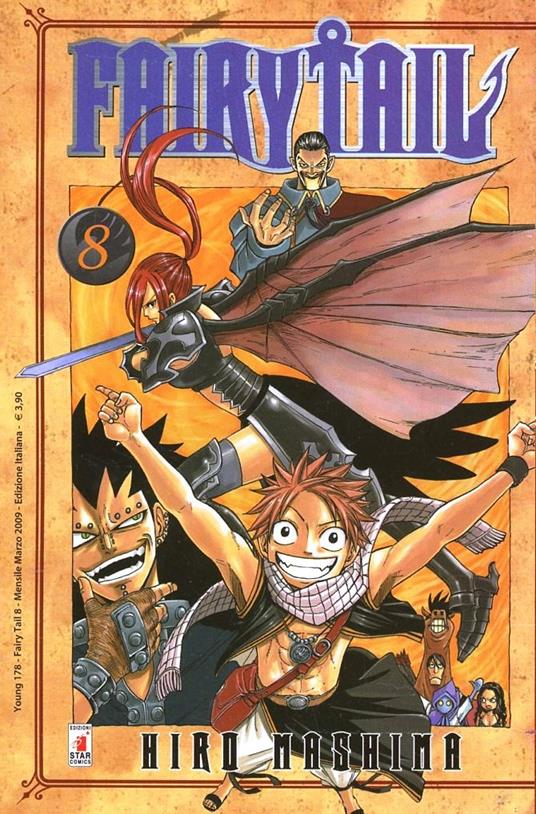 Fairy Tail. Vol. 8 - Hiro Mashima - copertina