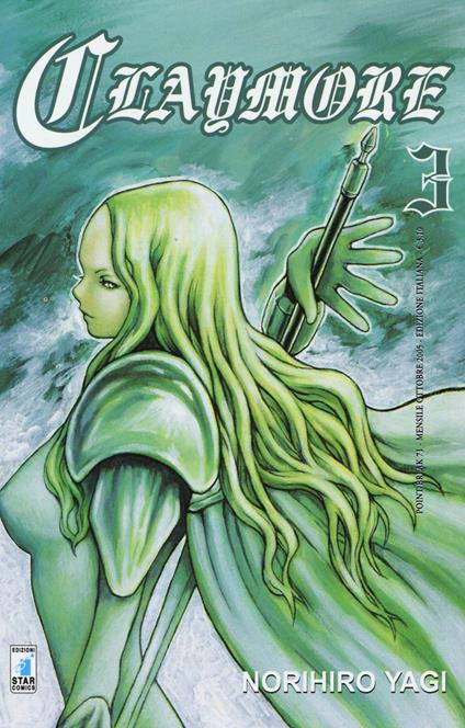 Claymore. Vol. 3 - Norihiro Yagi - copertina