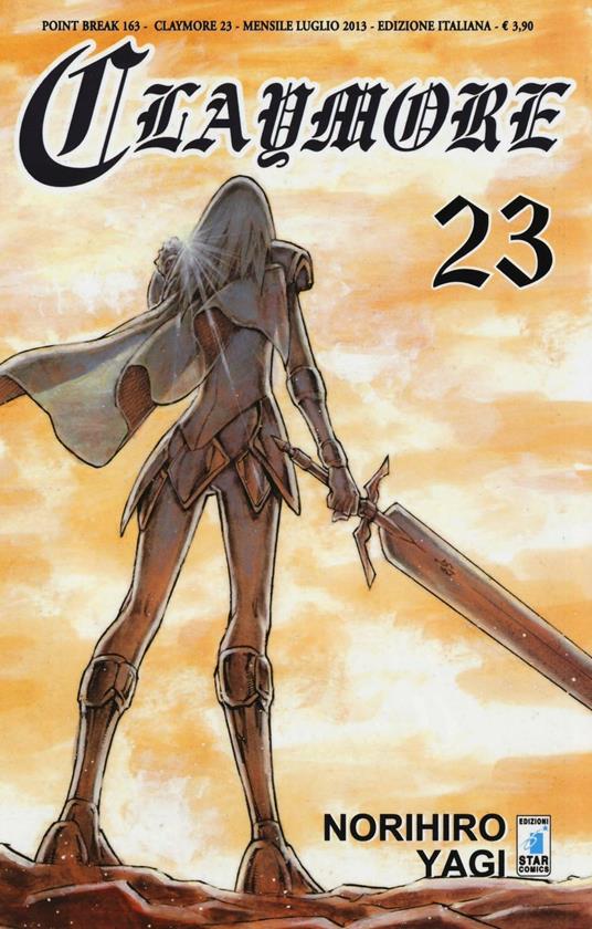 Claymore. Vol. 23 - Norihiro Yagi - copertina