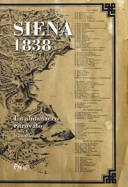 Siena 1838. Un almanacco ritrovato (rist. anast.) - copertina