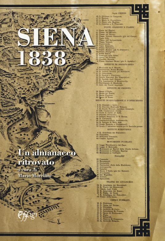 Siena 1838. Un almanacco ritrovato (rist. anast.) - copertina