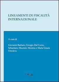 Lineamenti di fiscalità internazionale - copertina