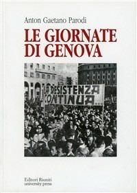 Le giornate di Genova - Anton G. Parodi - copertina