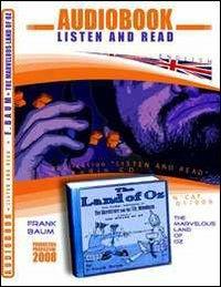 The marvelous land of Oz. Audiolibro. CD Audio e CD-ROM - L. Frank Baum - copertina