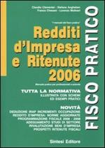  Redditi d'impresa e ritenute 2006