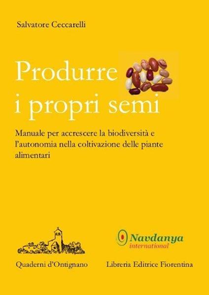 Produrre i propri semi - Salvatore Ceccarelli - copertina