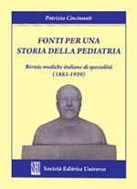 Fonti per una storia della pediatria