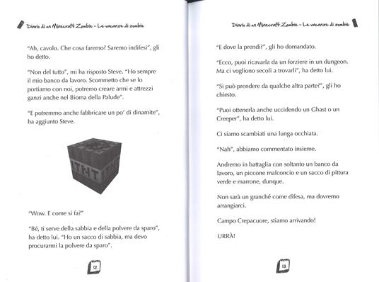 Diario di un Minecraft Zombie. Vol. 6: Le vacanze di Zombie - Zack Zombie - 2