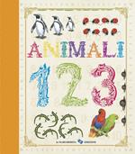 Animali. 123. Ediz. illustrata