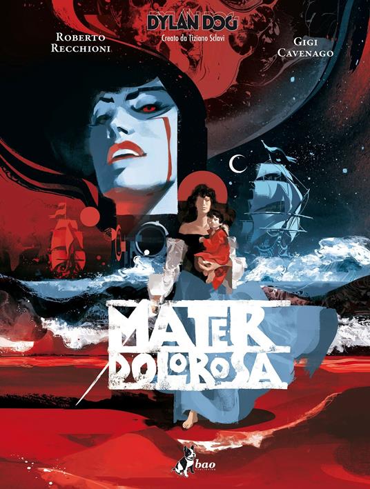  Mater dolorosa. Dylan Dog. Variant -  Gigi Cavenago - copertina