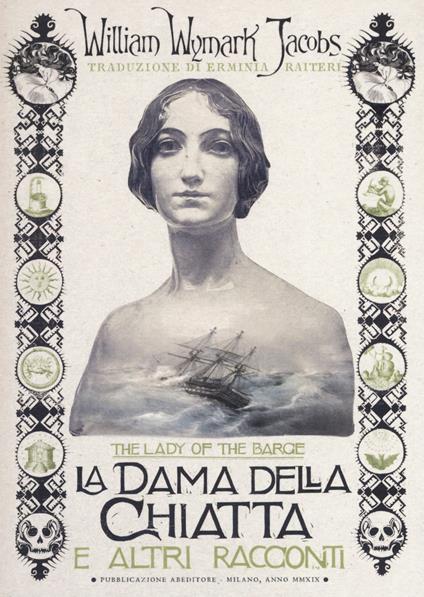 La dama della chiatta e altri racconti - William Wymark Jacobs - copertina