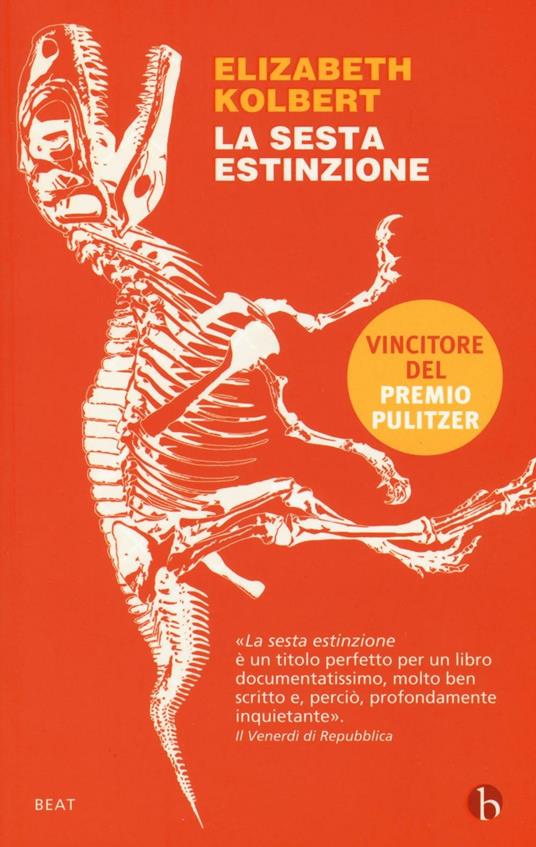 La sesta estinzione. Una storia innaturale - Elizabeth Kolbert - copertina