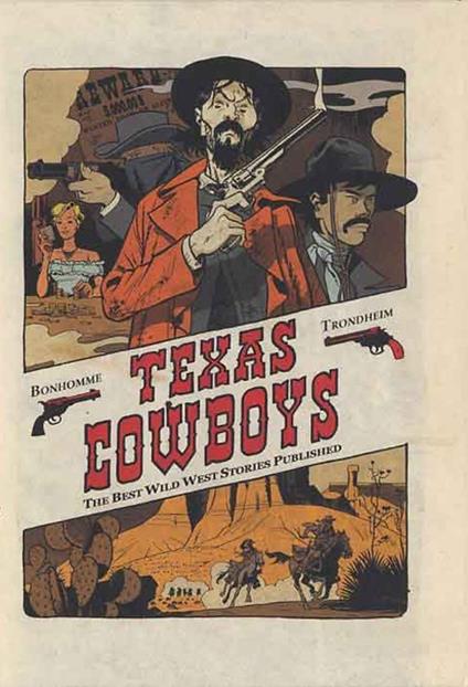 Texas cowboys. Vol. 1 - Lewis Trondheim,Matthieu Bonhomme - copertina