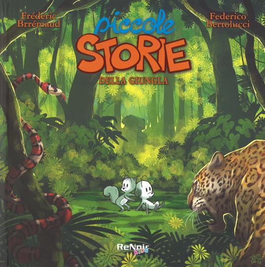 Piccole storie della giungla - Frédéric Brrémaud - copertina