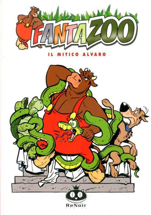 Il mitico Alvaro. Fantazoo. Vol. 13 - Thijs Wilms - copertina