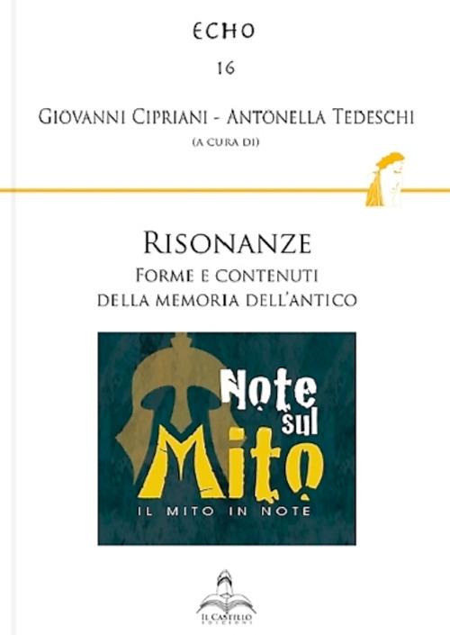 Risonanze. Forme e contenuti della memoria dell'antico - Giovanni Cipriani,Antonella Tedeschi - copertina