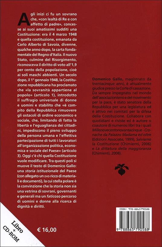 Da sudditi a cittadini. Il percorso della democrazia. Con CD-ROM - Domenico Gallo - 2