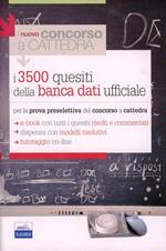 I 3500 quesiti della banca dati ufficiale per la prova preselettiva del concorso a cattedra