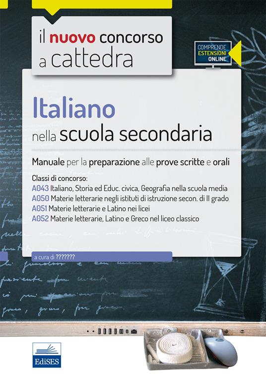 Il nuovo concorso a cattedra. Classi A22 (A043), A12 (A050), A11 (A051), A13 (A052) italiano nella scuola secondaria. Manuale completo. Con espansione online - Francesca De Robertis,Michela Bilotta,Antonio Zoppetti - copertina