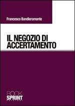 Il negozio di accertamento