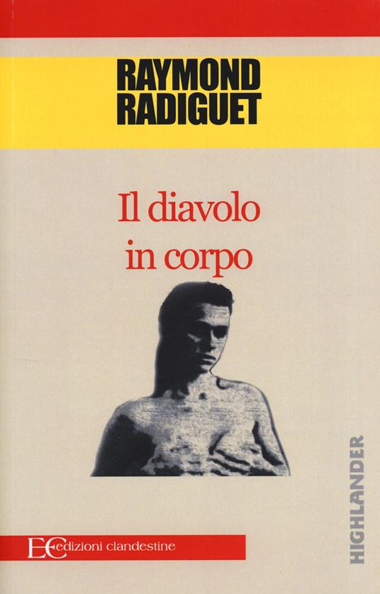 Il diavolo in corpo - Raymond Radiguet - copertina