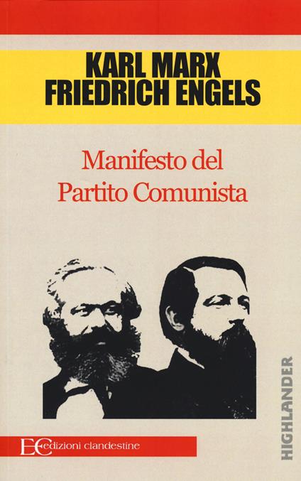 Il manifesto del Partito Comunista - Karl Marx,Friedrich Engels - copertina