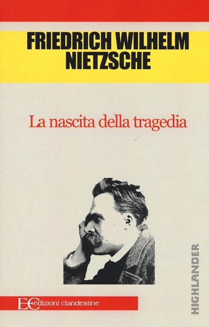 La nascita della tragedia - Friedrich Nietzsche - copertina