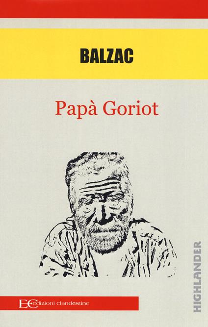 Papà Goriot - Honoré de Balzac - copertina