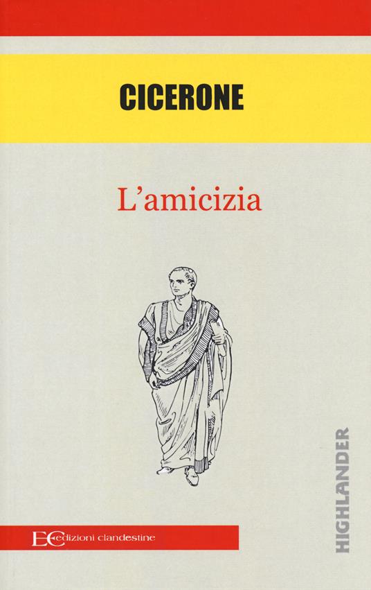 L'amicizia - Marco Tullio Cicerone - copertina