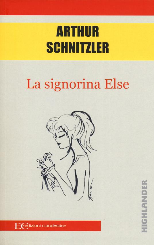 La signorina Else - Arthur Schnitzler - copertina