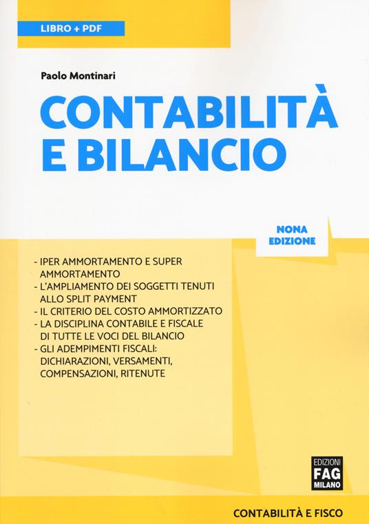 Contabilità e bilancio. Con Contenuto digitale (fornito elettronicamente) - Paolo Montinari - copertina