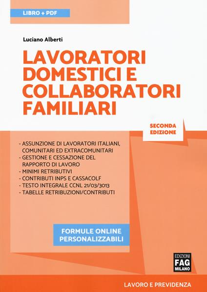 Lavoratori domestici e collaboratori familiari. Con ebook. Con espansione online - Luciano Alberti - copertina