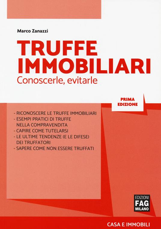 Truffe immobiliari. Conoscerle, evitarle - Marco Zanazzi - copertina