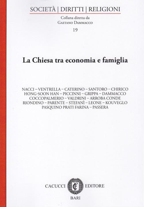 La Chiesa tra economia e famiglia - copertina