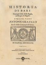 Historia di Bari. Principal città della Puglia nel Regno di Napoli