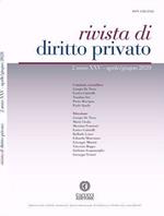 Rivista di diritto privato (2020). Vol. 2: Aprile-giugno.