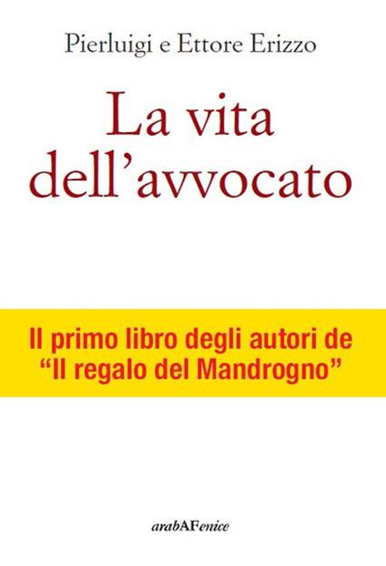 La vita dell'avvocato - Pierluigi Erizzo,Ettore Erizzo - copertina