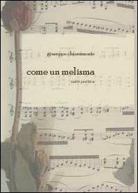 Come un melisma - Giuseppe Chiaramonte - copertina