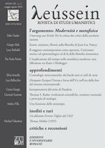 Modernità e metafisica. Rivista di studi umanistici. Anno III. Vol. 2