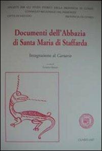 Documenti dell'Abbazia di Santa Maria di Staffarda. Integrazione al cartario - copertina