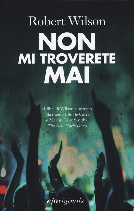 Non mi troverete mai - Robert Wilson - copertina