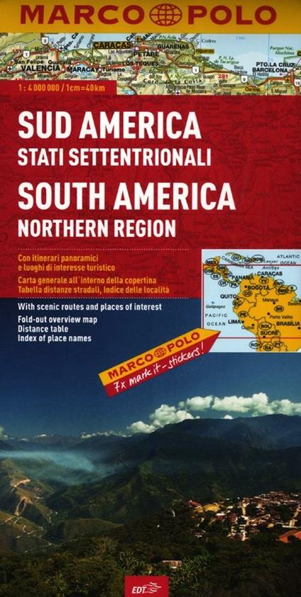 Sud America (stati settentrionali) 1:4.000.000 - copertina